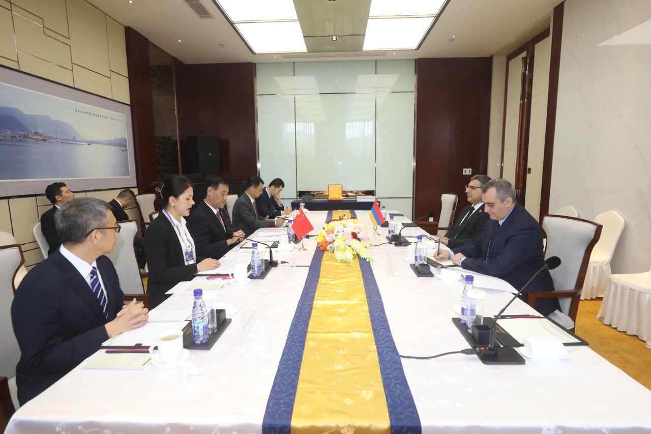 Քննարկվել են Հայաստանի և Չինաստանի իրավապահ համակարգերի համագործակցության ընդլայնման հարցեր