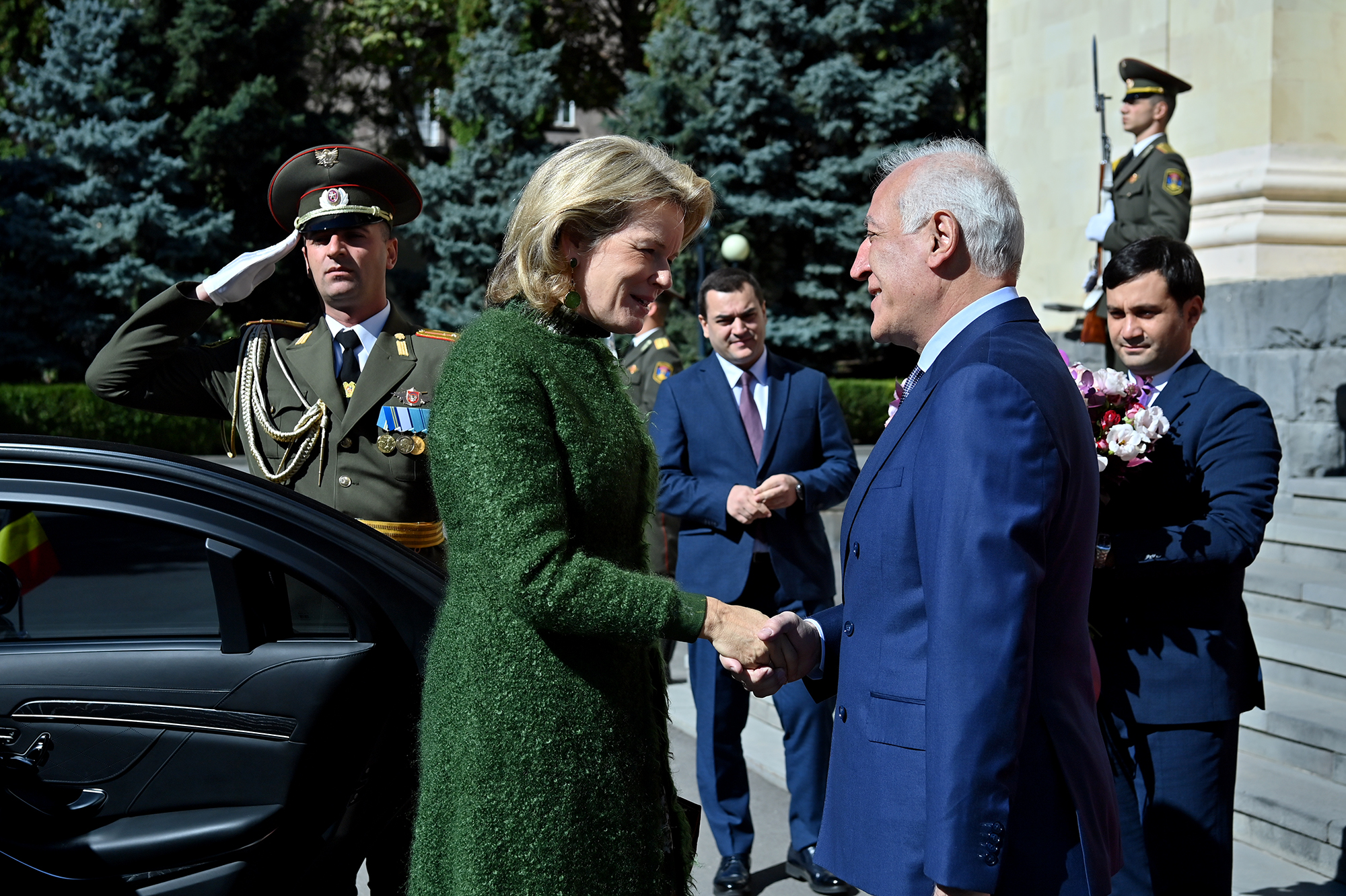Partnership between Armenia and Belgium has potential to reach a new level, Armenia’s President tells Queen Mathilde of Belgium