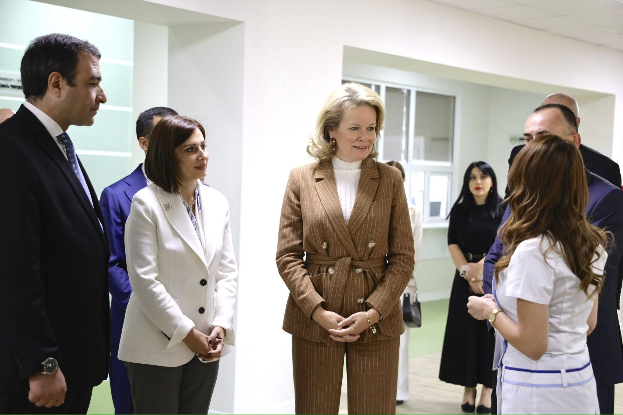 Բելգիայի թագուհին այցելել է Ավան հոգեկան առողջության կենտրոն