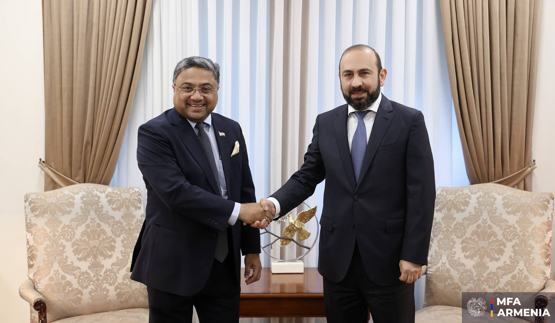 ՀՀ ԱԳ նախարարն ու Հնդկաստանի ԱԳ փոխնախարարն անդրադարձել են երկու երկրների միջև գործընկերությանը