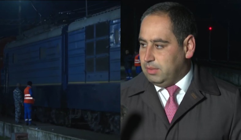 Երկաթուղային ուղով Հայաստան է ժամանում ղազախական հացահատիկով բեռնված գնացքը