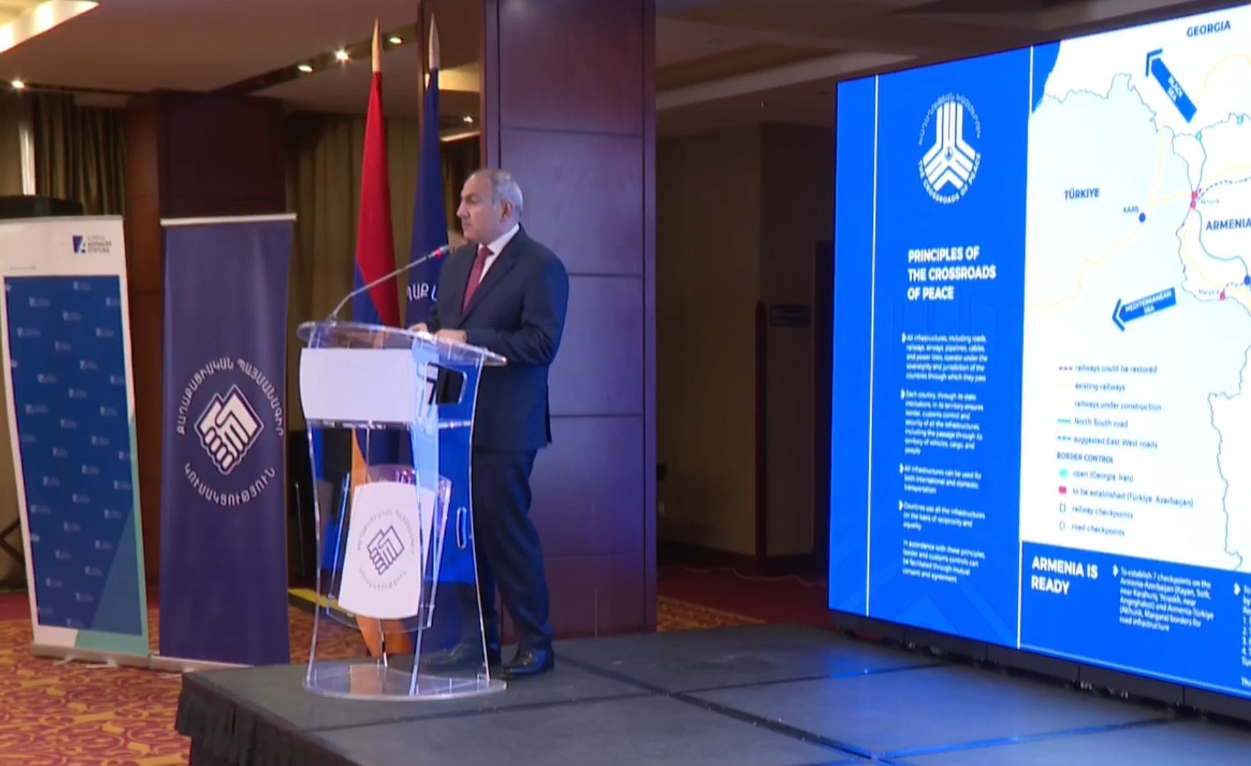 There will be jointly established Armenia–U.S. company, and there will be board of directors that will manage company: Pashinyan on TRIPP