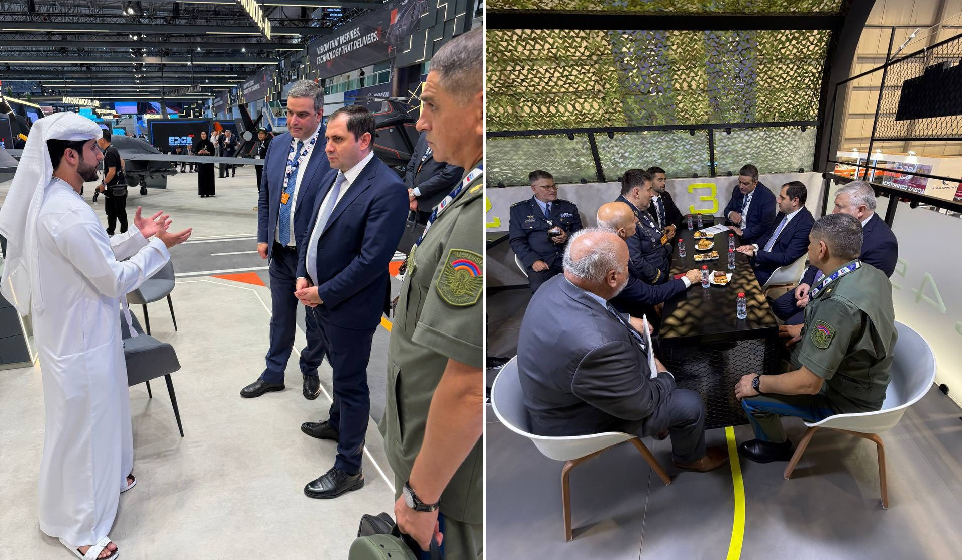 Սուրեն Պապիկյանը մասնակցել է Dubai Airshow 2025 միջազգային ցուցահանդեսի բացման արարողությանը