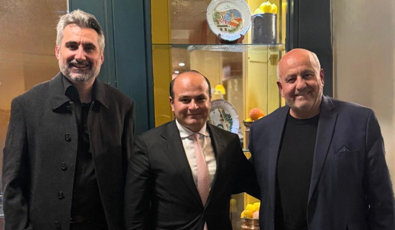 Քննարկվել են համագործակցության հնարավորությունները. Նարեկ Մկրտչյանը հանդիպում է ունեցել OCP-ի և Amaros-ի տնօրենների հետ