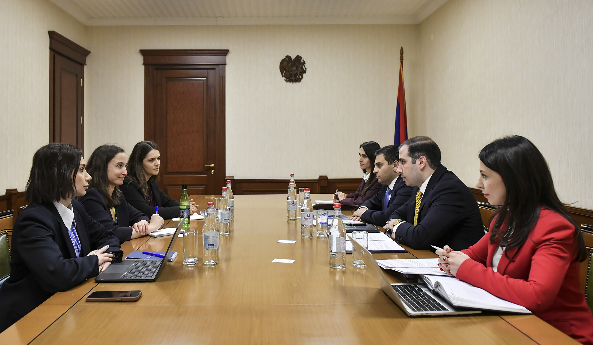 ՊԵԿ նախագահը հյուրընկալել է Զարգացման ֆրանսիական գործակալության ներկայացուցիչներին