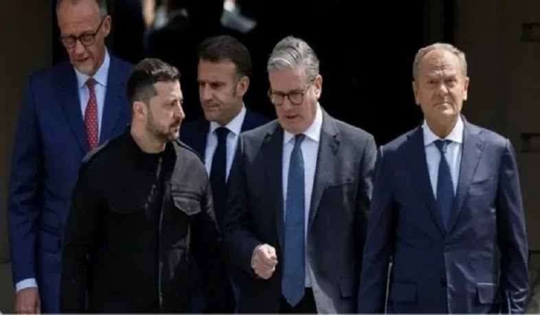 Զելենսկին Մակրոնի, Մերցի և Սթարմերի հետ քննարկում է Ուկրաինայի հարցով ԱՄՆ-ի մշակած ծրագիրը