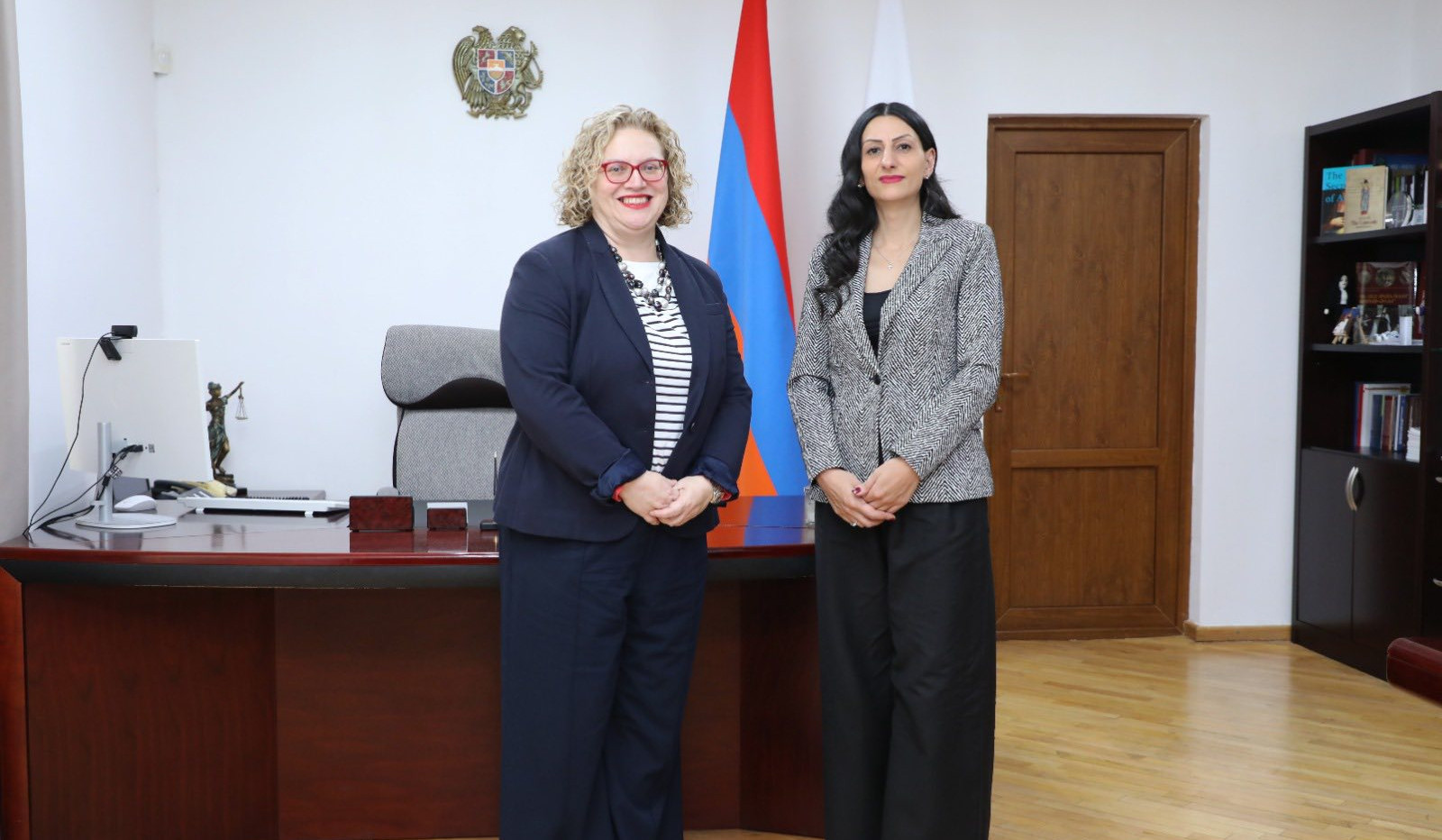 Անահիտ Մանասյանը ՄԹ դեսպանին է ներկայացրել  ՄԻՊ աշխատանքի կարևոր ուղղությունները