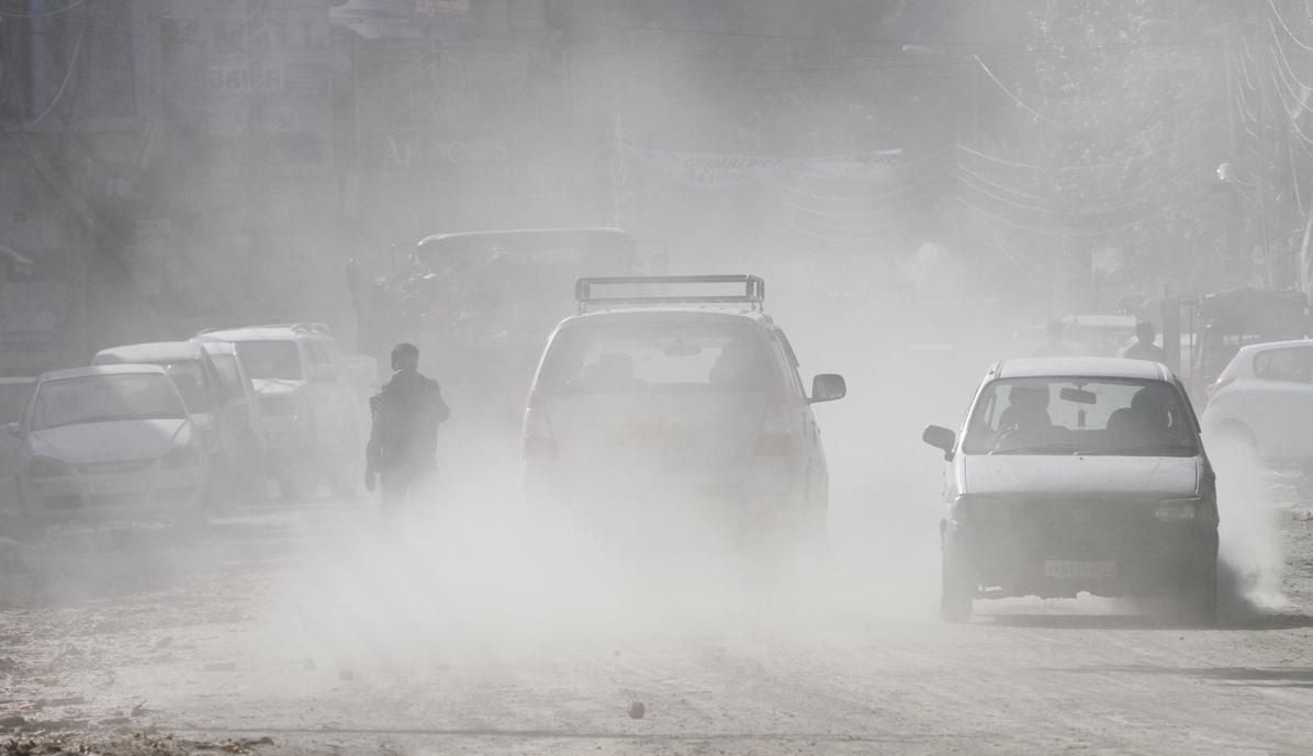 Մթնոլորտային օդում փոշու պարունակությունը գերազանցել է սահմանային թույլատրելի կոնցենտրացիան