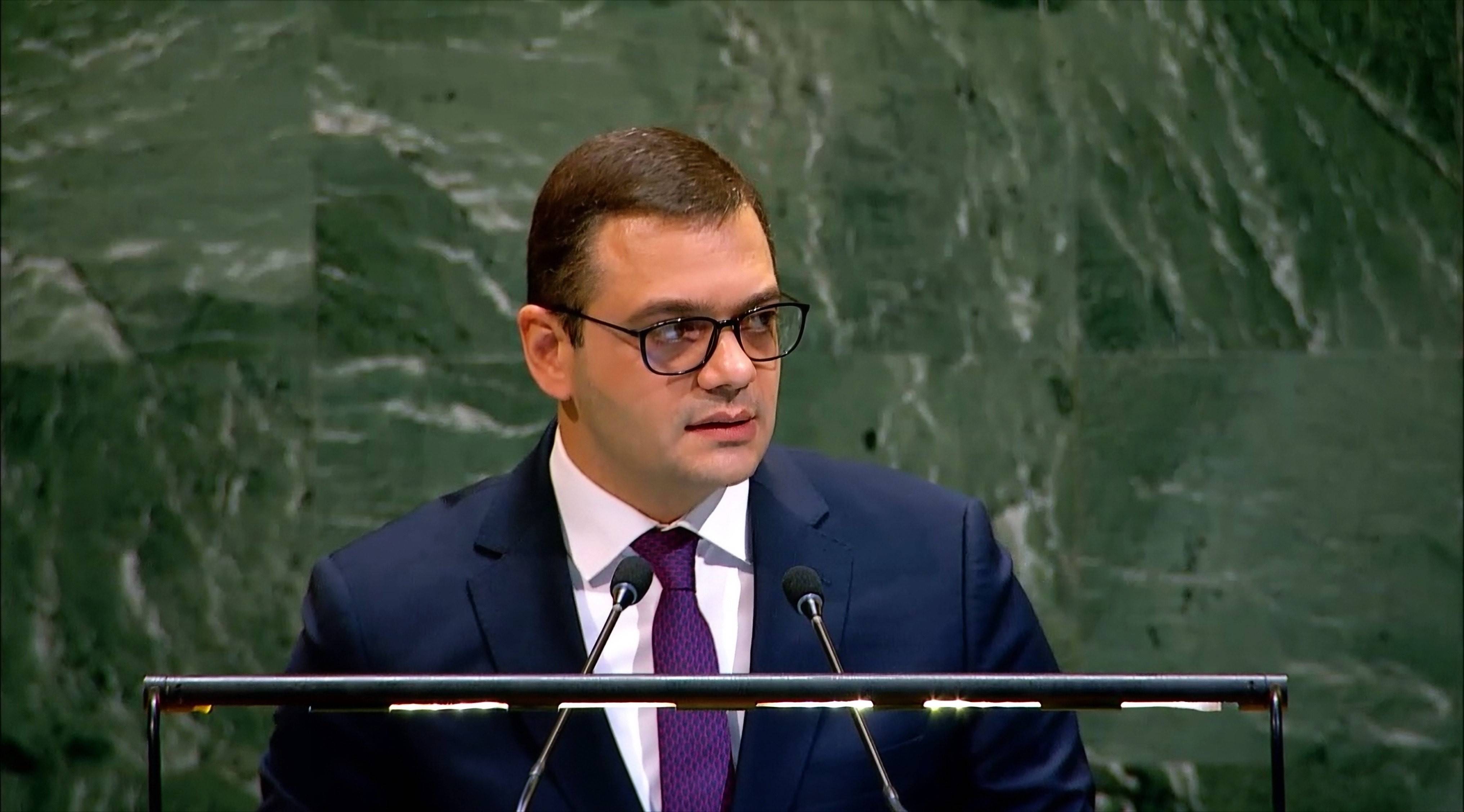 Remarks by Deputy Foreign Minister of Armenia at high level meeting on 10th anniversary of International Day of Commemoration and Dignity of Victims of Crime of Genocide and of Prevention of This Crime