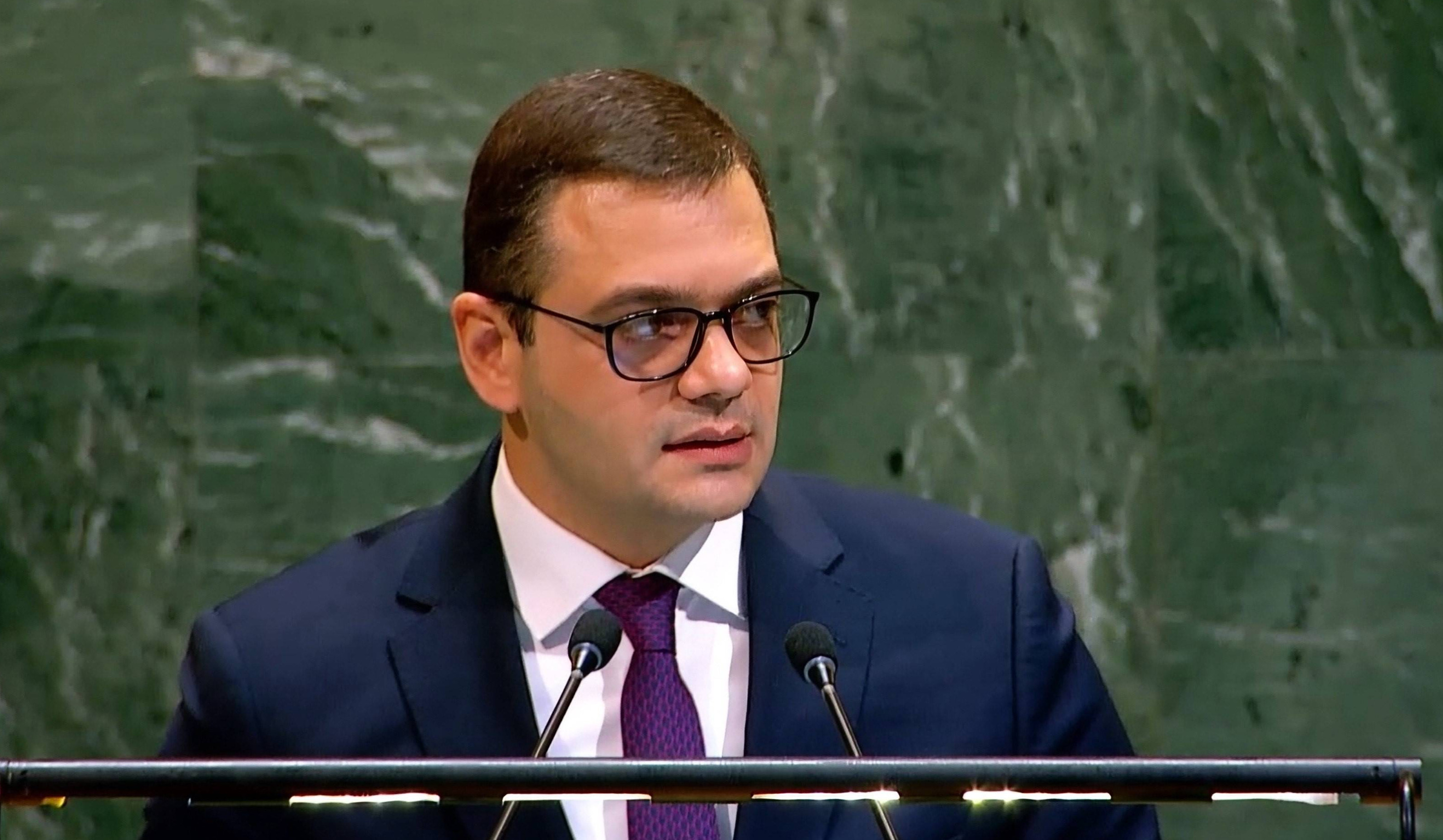 Ցեղասպանության կանխարգելումը սոսկ իրավական պարտավորություն չէ, այն մեր հավաքական խղճի փորձությունն է. Ռոբերտ Աբիսողոմոնյանի ելույթը