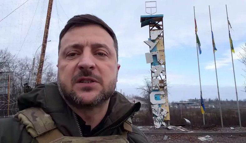 Zelensky rallies troops in Kupyansk