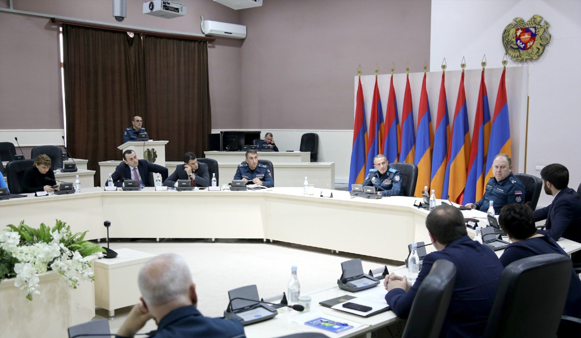 Քննարկվել են հրդեհների կանխարգելմանն ուղղված հարցեր. ՆԳՆ ՓԾ-ում տեղի է ունեցել միջգերատեսչական աշխատանքային խմբի նիստ