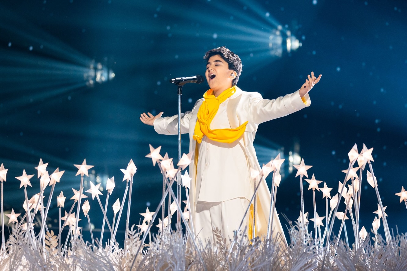 12-year-old Albert took 4th place in Junior Eurovision 2025 contest