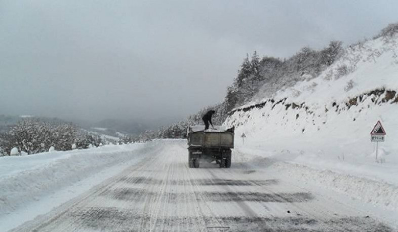 Վարդենյաց լեռնանցքում բուք է