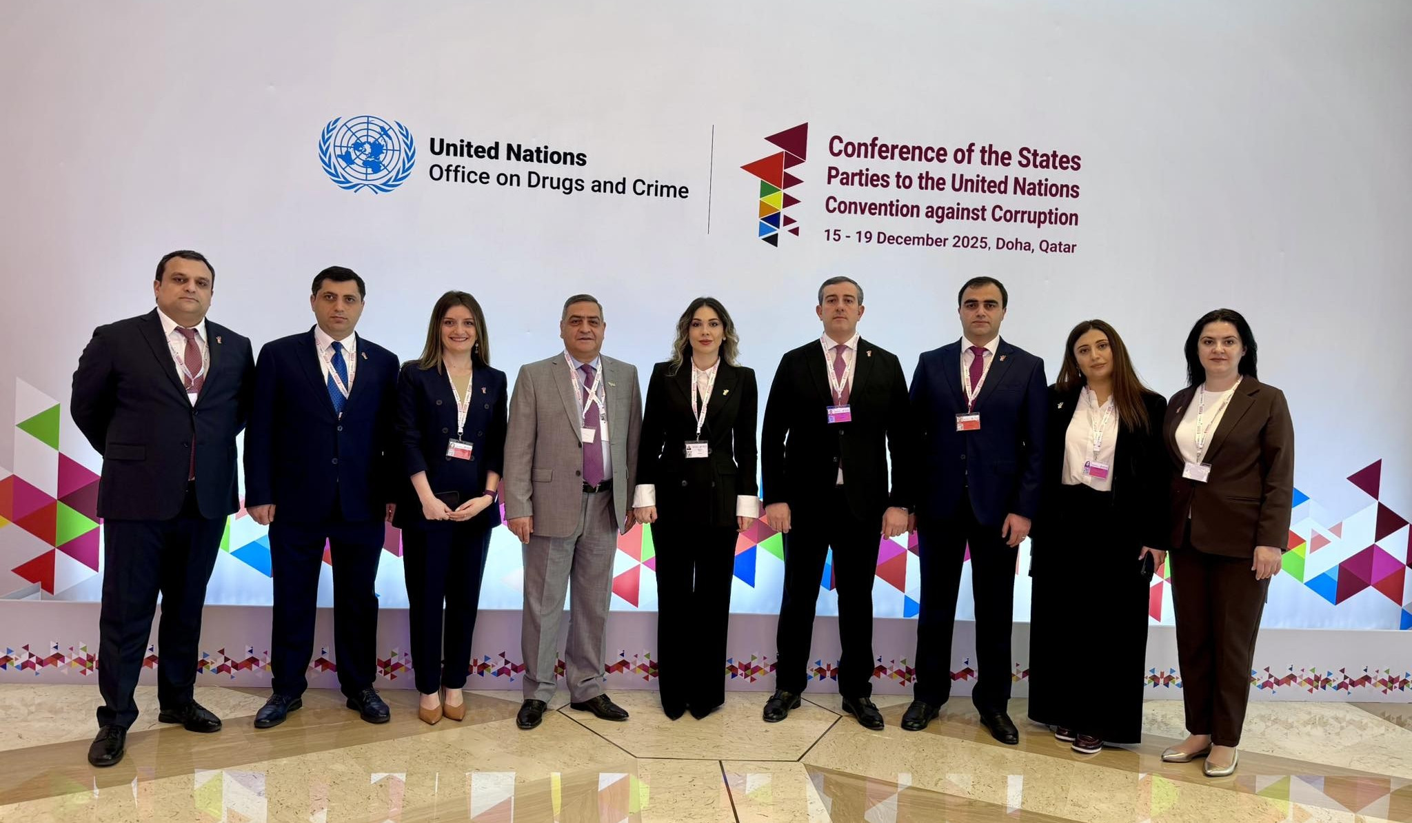 Արթուր Նահապետյանը մասնակցում է Դոհայում ընթացող՝ ՄԱԿ-ի Կոռուպցիայի դեմ կոնվենցիայի մասնակից պետությունների համաժողովին