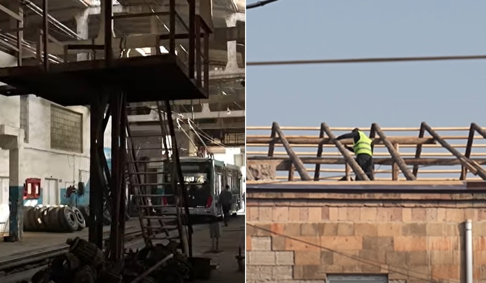 Հիմնովին վերանորոգվում են Երևանի «Էլեկտրատրանսպորտ» ՓԲԸ-ի մասնաշենքերը