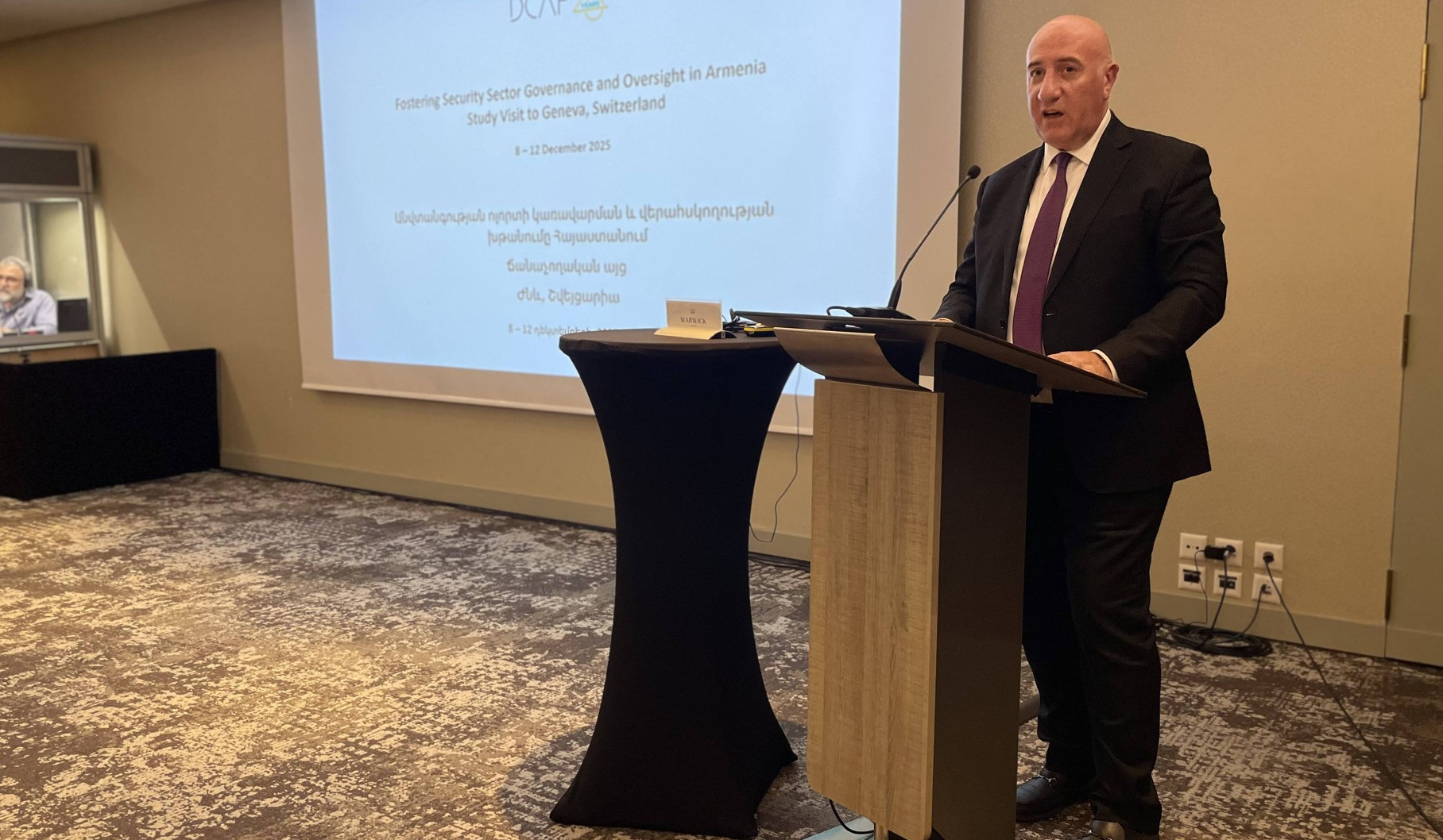 Ժնևում քննարկվել են Հայաստանի անվտանգության ոլորտում իրականացվող բարեփոխումներին վերաբերող հարցեր