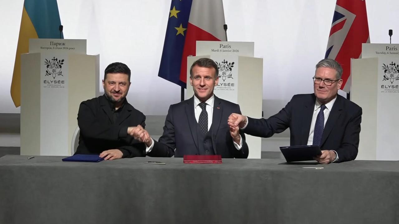 Ukraine, France and UK signed declaration on deployment of multinational force in Ukraine after end of war