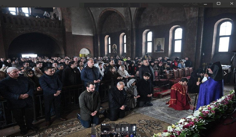 Վարչապետը տեսանյութ է հրապարակել Չարենցավանի Սուրբ Փրկիչ եկեղեցու պատարագից