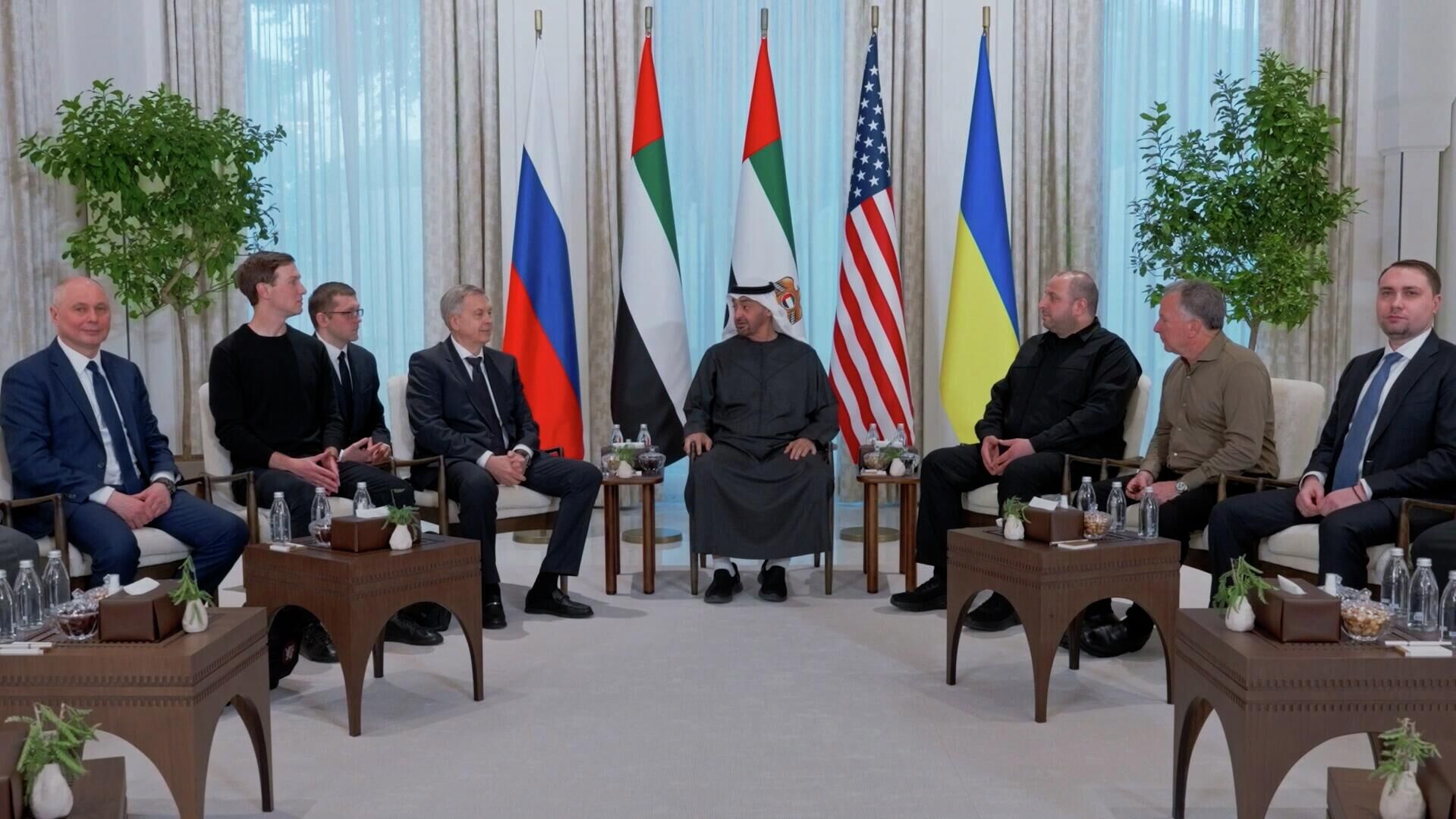 First round of negotiations between Ukraine, Russia, and the United States concluded