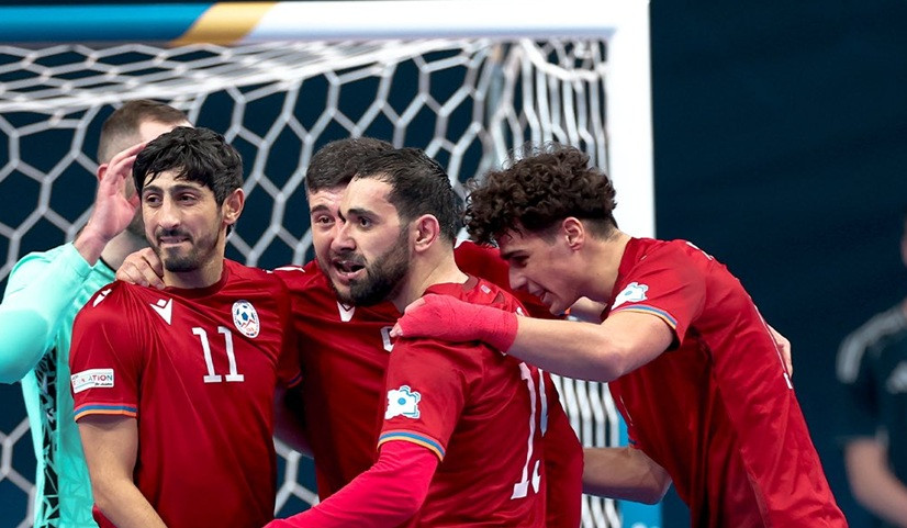 Հայտնի է Հայաստանի ֆուտզալի հավաքականի մեկնարկային կազմը Չեխիայի դեմ խաղում