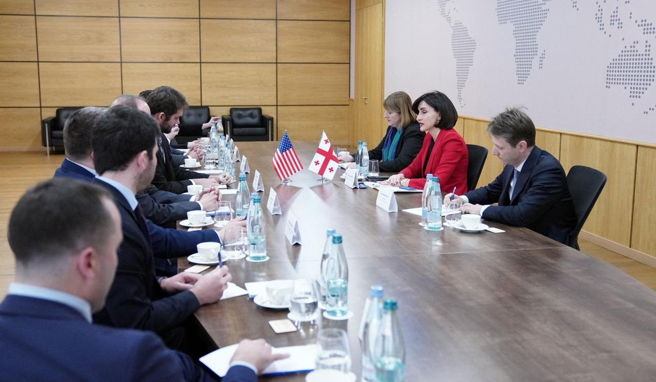 Botchorishvili discusses issues of relations between Georgia and United States with House delegation