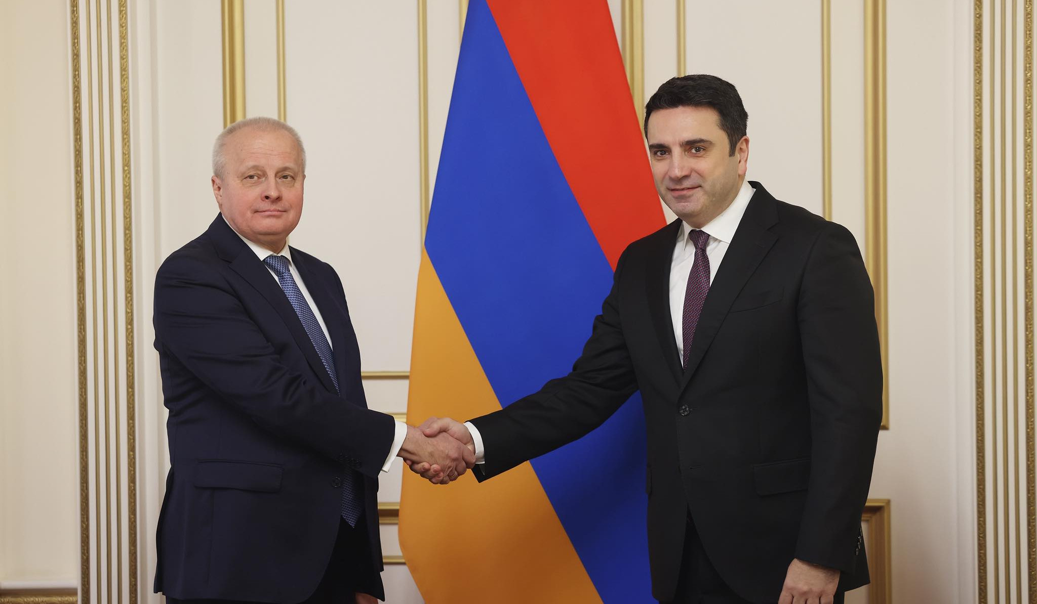 Alen Simonyan, Russian Ambassador discuss topics related to bilateral ties
