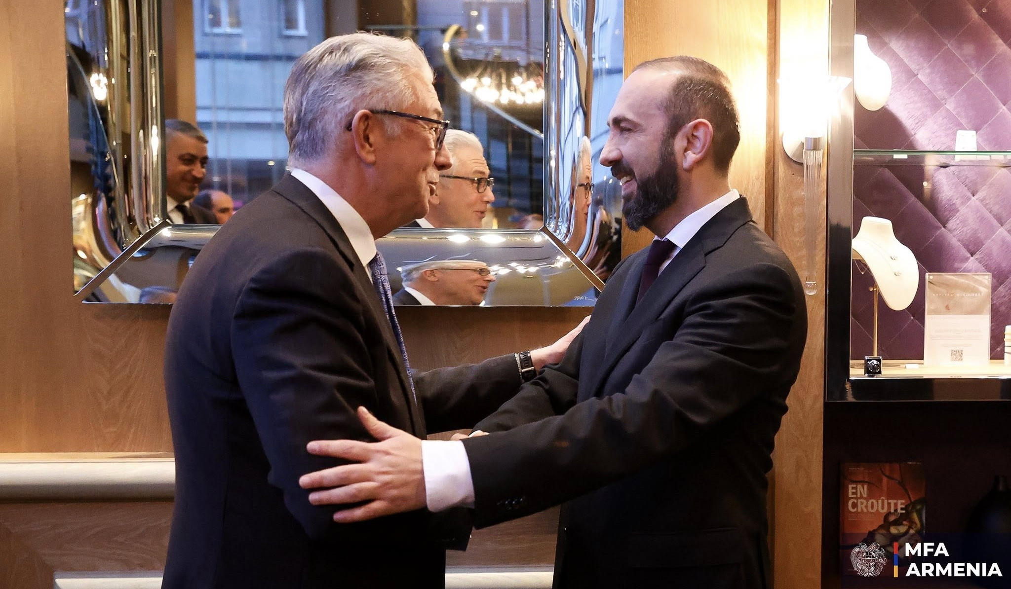 Mirzoyan, Rousopoulos touch upon dynamic cooperation on margins of the Council of Europe