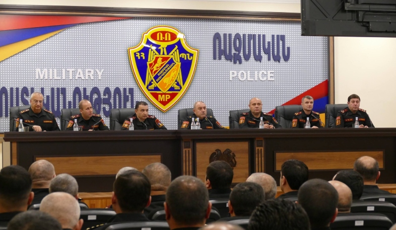 Ռազմական ոստիկանությունում ամփոփվել են 2025 թվականի աշխատանքները․ մի շարք զինծառայողներ պարգևատրվել են գերատեսչական մեդալներով, պատվոգրերով