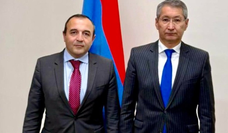 Բոլատ Իմանբաևը և Դավիթ Կնյազյանը քննարկել են Ղազախստանի և Հայաստանի համագործակցությանն առնչվող հարցեր