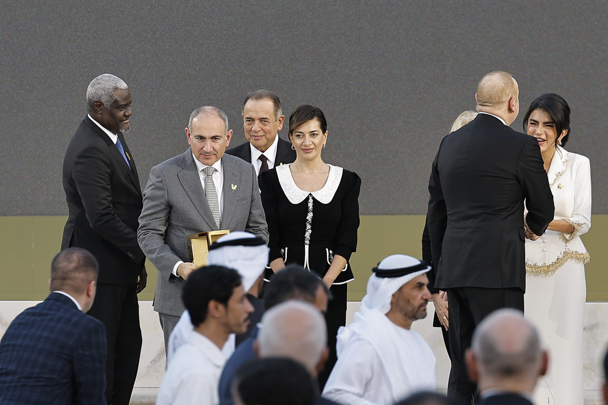 Prime Minister of Armenia and Azerbaijani President receive Zayed Award for Human Fraternity 2026