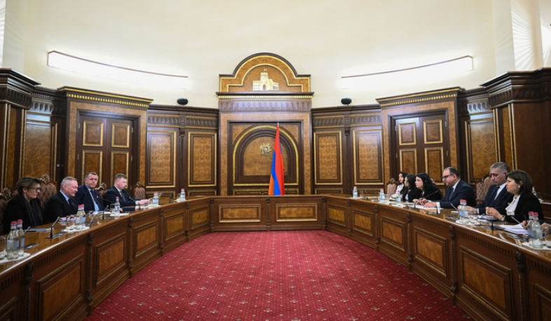 Տիգրան Խաչատրյանն ընդունել է ԵԽ Մարդու իրավունքների հանձնակատար Մայքլ Օ'Ֆլահերթիին