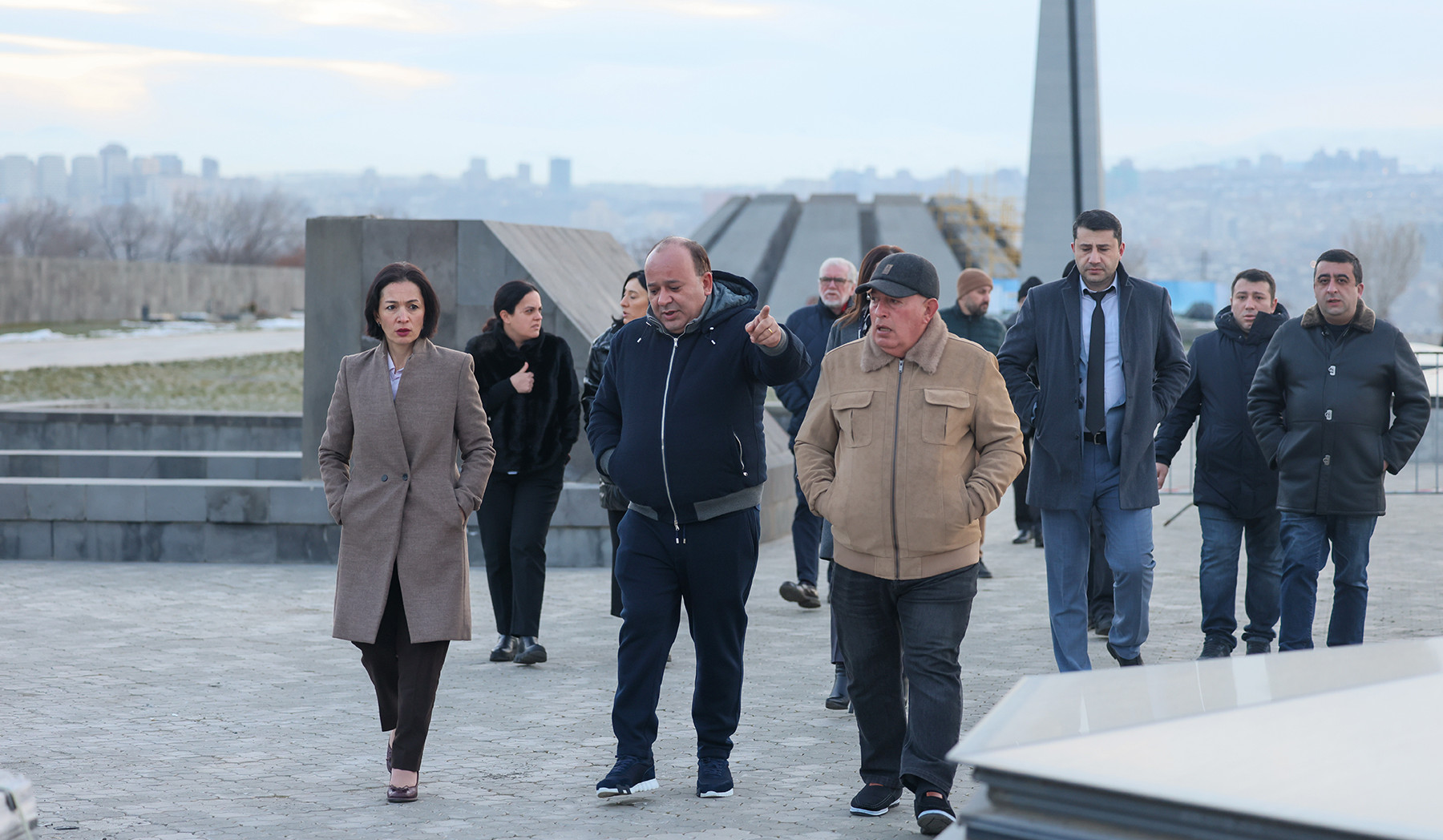 Ժաննա Անդրեասյանը այցելել է Հայոց ցեղասպանության հուշահամալիր