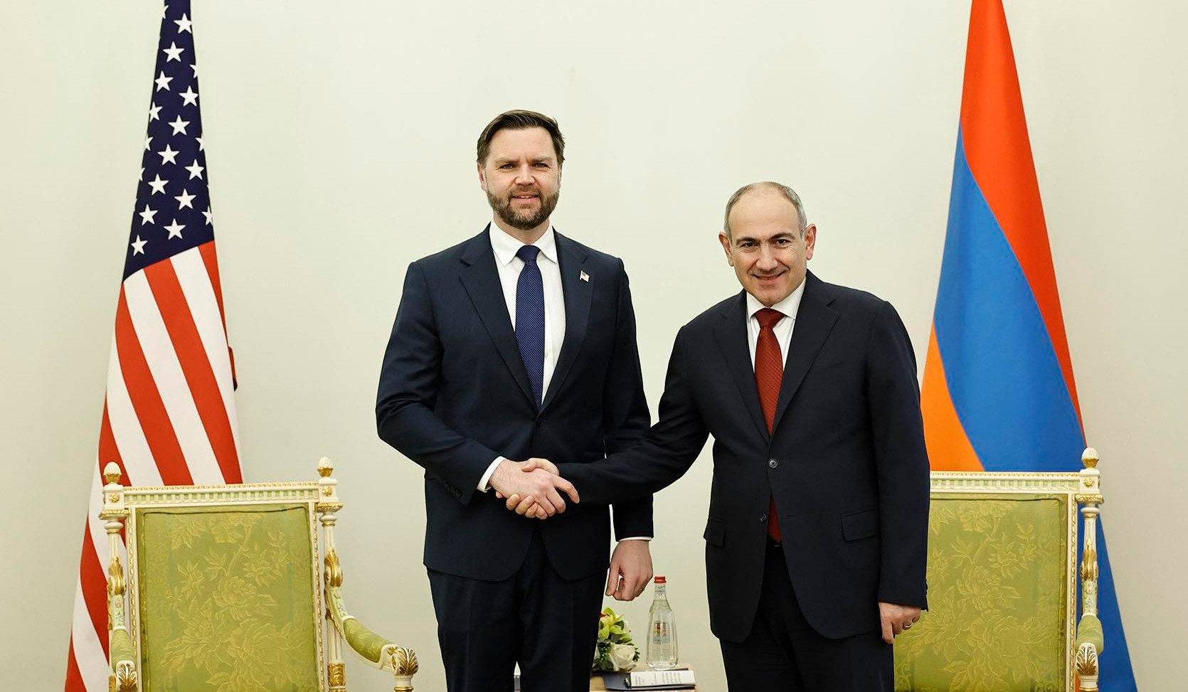 Առանձնազրույց ԱՄՆ փոխնախագահ Ջեյմս Դի Վենսի հետ. վարչապետ