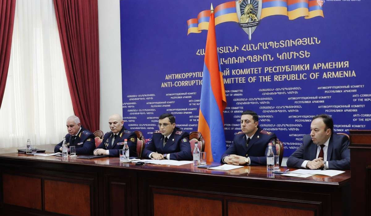 Հակակոռուպցիոն կոմիտեի կոլեգիայի նիստում ամփոփվել են 2025 թվականի արդյունքները. լավագույն ծառայողներին պարգևագրեր են հանձնվել