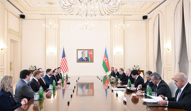 Իլհամ Ալիևը և Ջեյ Դի Վենսը Բաքվում ստորագրել են Ռազմավարական գործընկերության կանոնադրությունը