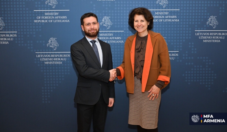 Վիլնյուսում տեղի են ունեցել Հայաստանի և Լիտվայի ԱԳՆ-ների միջև քաղաքական խորհրդակցություններ