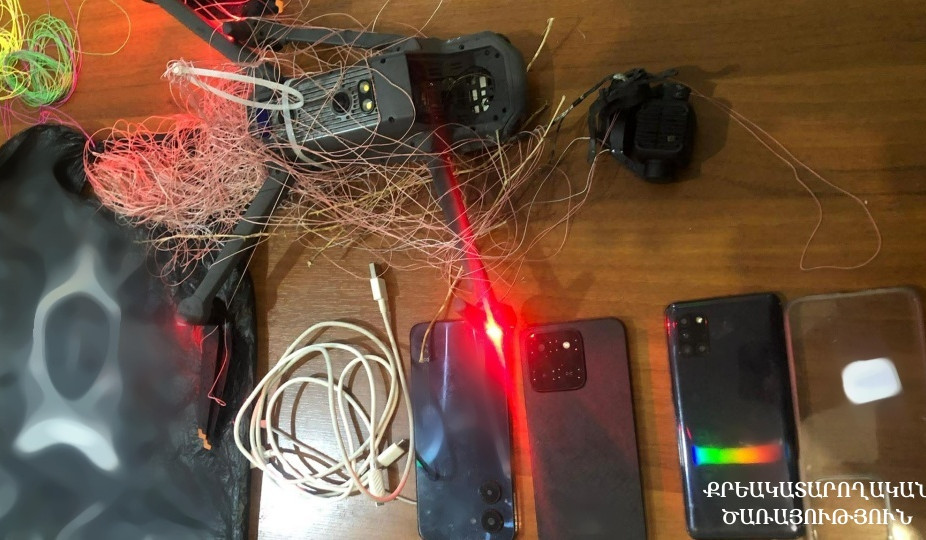 «Արմավիր» ՔԿՀ-ում կանխվել է դրոնի միջոցով արգելված իրերի փոխանցումը