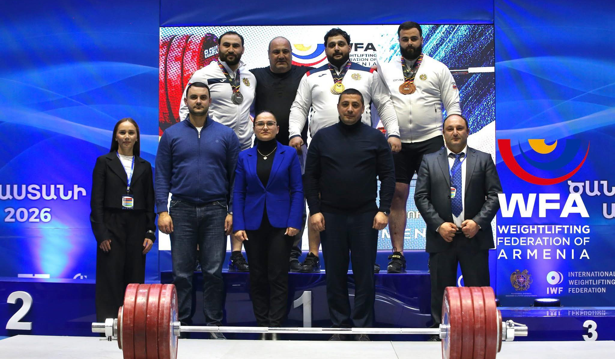 Ծանրամարտի Հայաստանի առաջնությունն ավարտվել է. հայտնի են չեմպիոններն ու մեդալակիրները