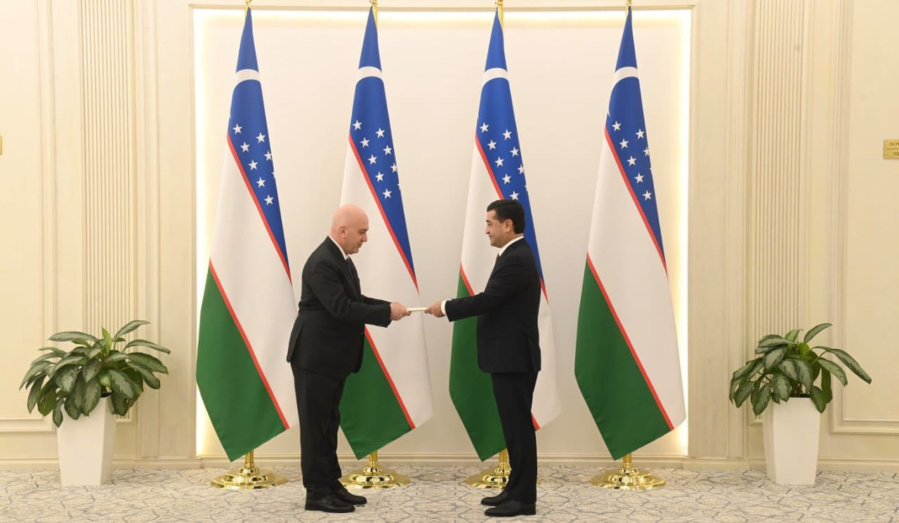 Ուզբեկստանում Հայաստանի դեսպանն իր հավատարմագրերն է հանձնել երկրի ԱԳ նախարարին