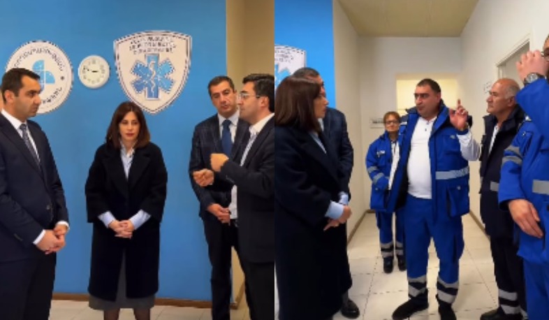 Այցելել եմ Հանրապետական շտապօգնության ծառայության «Սևան» կետրոնակայան․ Ավանեսյան