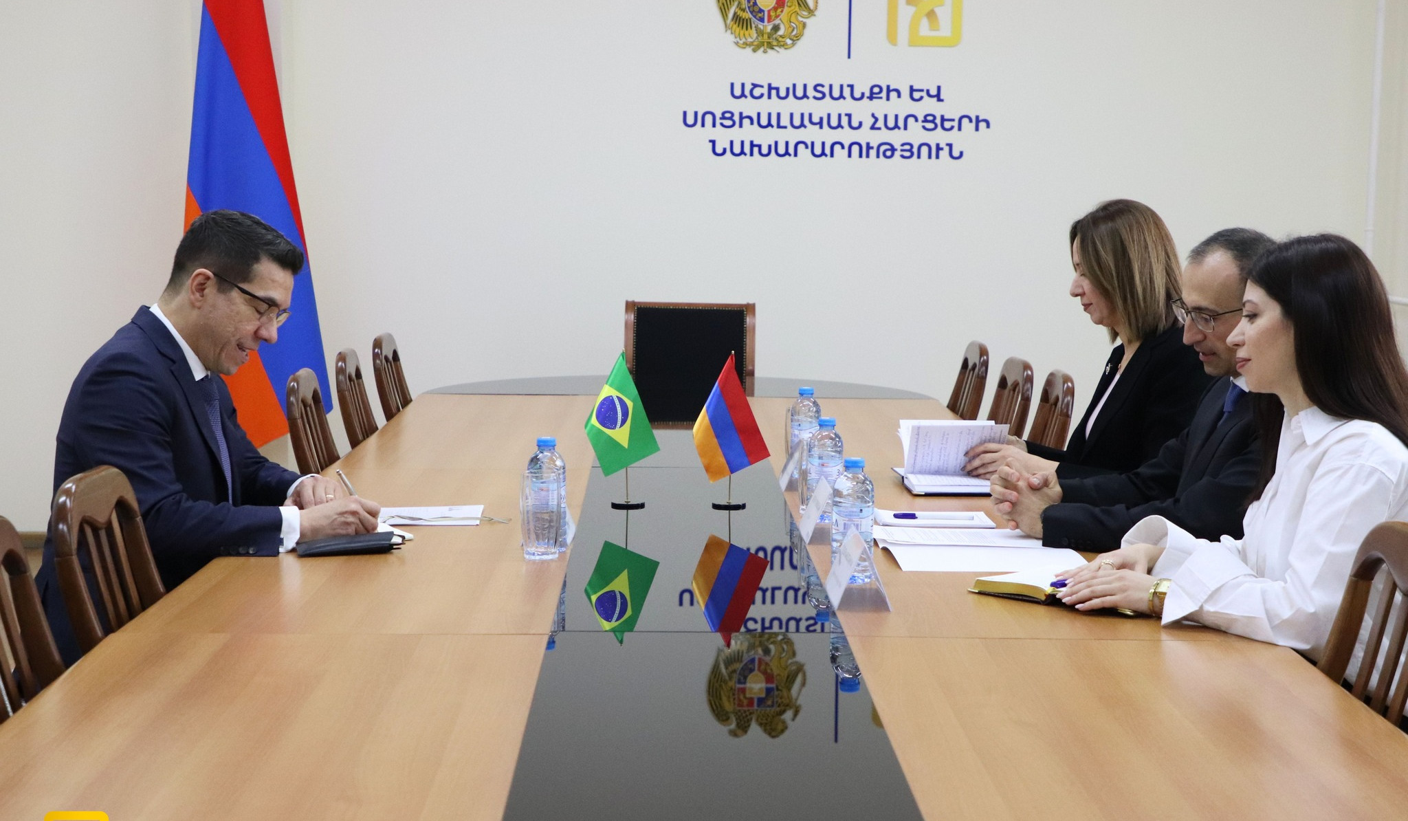 Դիտարկվել են աշխատանքի և զբաղվածության, սոցիալական աջակցության ոլորտներում  համագործակցության հնարավորությունները․ հանդիպում ԱՍՀՆ-ում