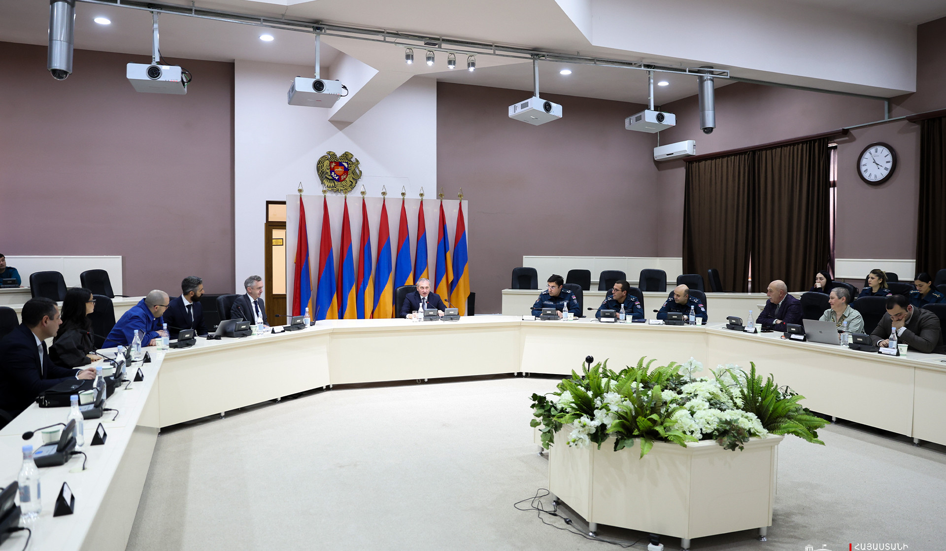 ԱՄՀ փորձագիտական խմբի հետ քննարկվել են Աղետների ռիսկի նվազեցման և կլիմայական փոփոխություններին դիմակայունությանն ուղղված հարցեր