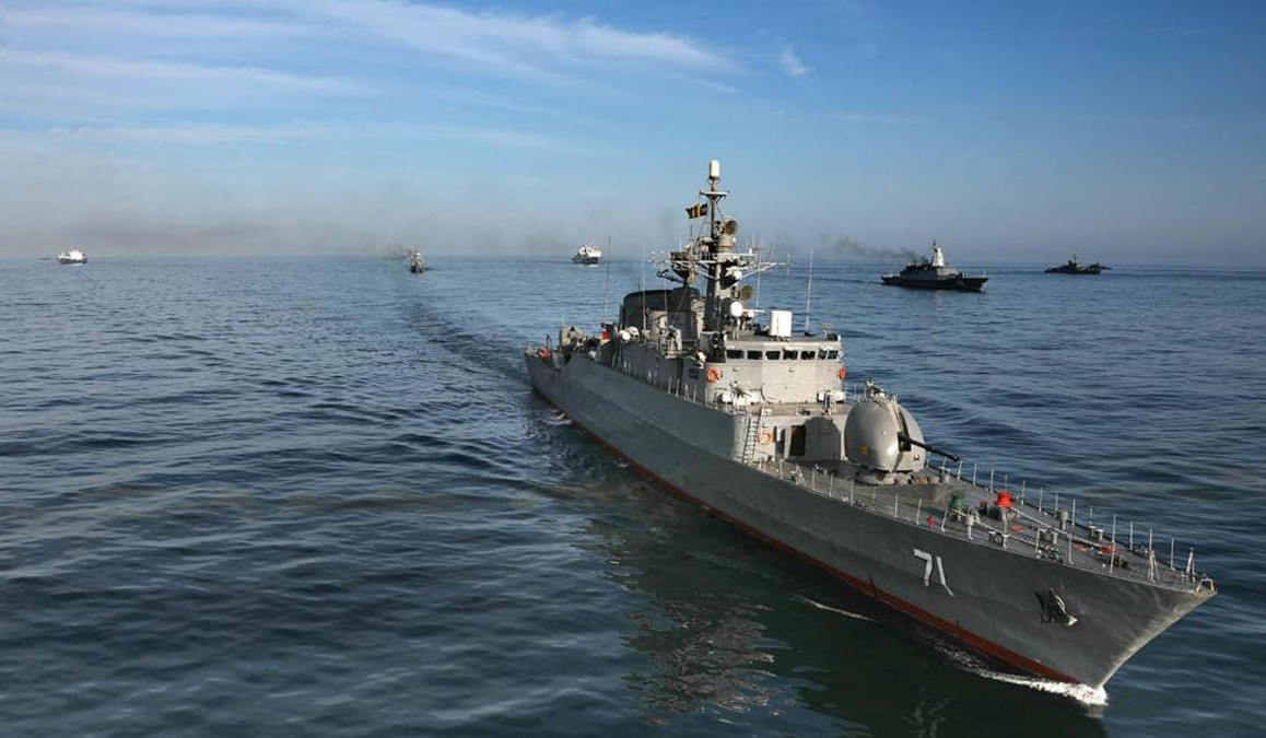 Ռուսաստանի և Իրանի ռազմածովային ուժերը համատեղ զորավարժություններ են անցկացնում