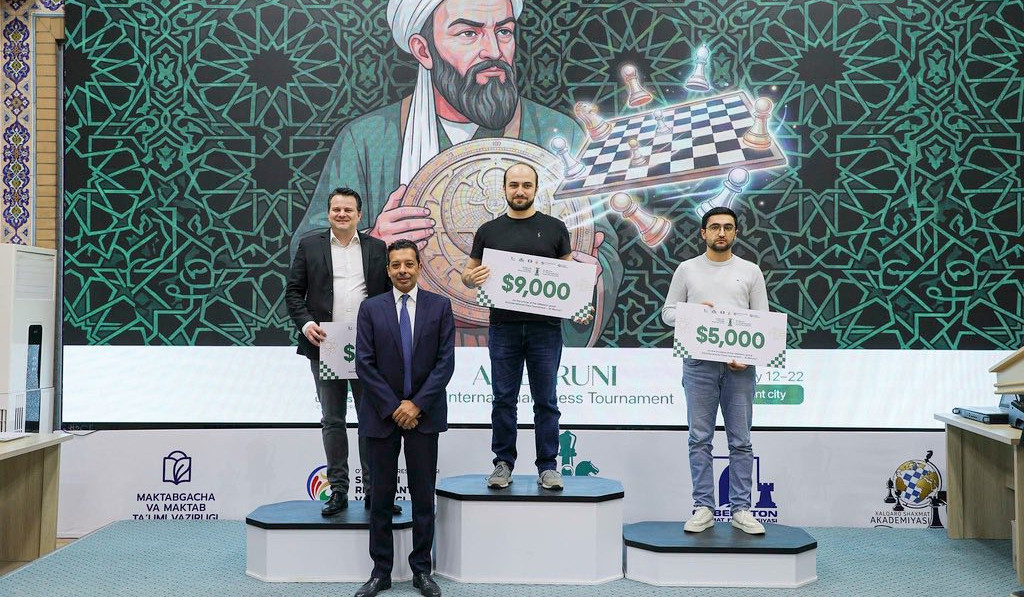 Գրոսմայստեր Արամ Հակոբյանը՝ Տաշքենդում անցկացված շախմատի միջազգային մրցաշարի Masters խմբի հաղթող