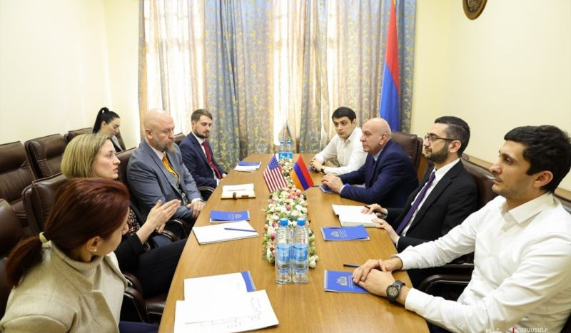 Կուժեղացվեն կիբեռանվտանգության ոլորտի կարողությունները. Արմեն Ղազարյանն ընդունել է ԱՄՆ դեսպանության ԹՊԻՀ գրասենյակի և FBI-ի ներկայացուցիչներին