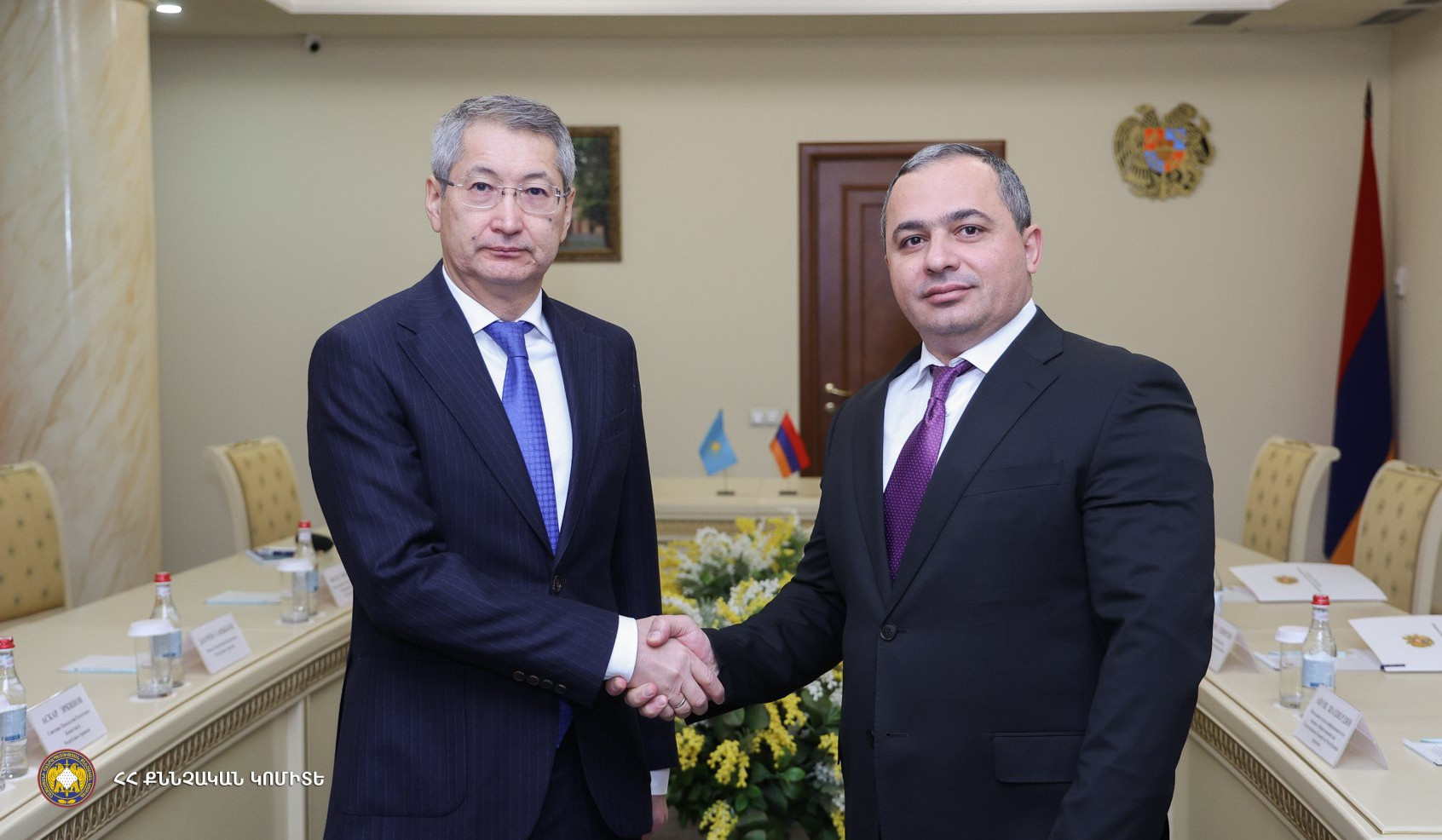 Արագ լուծումներ են տրվում տարբեր հարցերի. ՔԿ նախագահն ու ՀՀ-ում Ղազախստանի դեսպանը հանդիպում են ունեցել