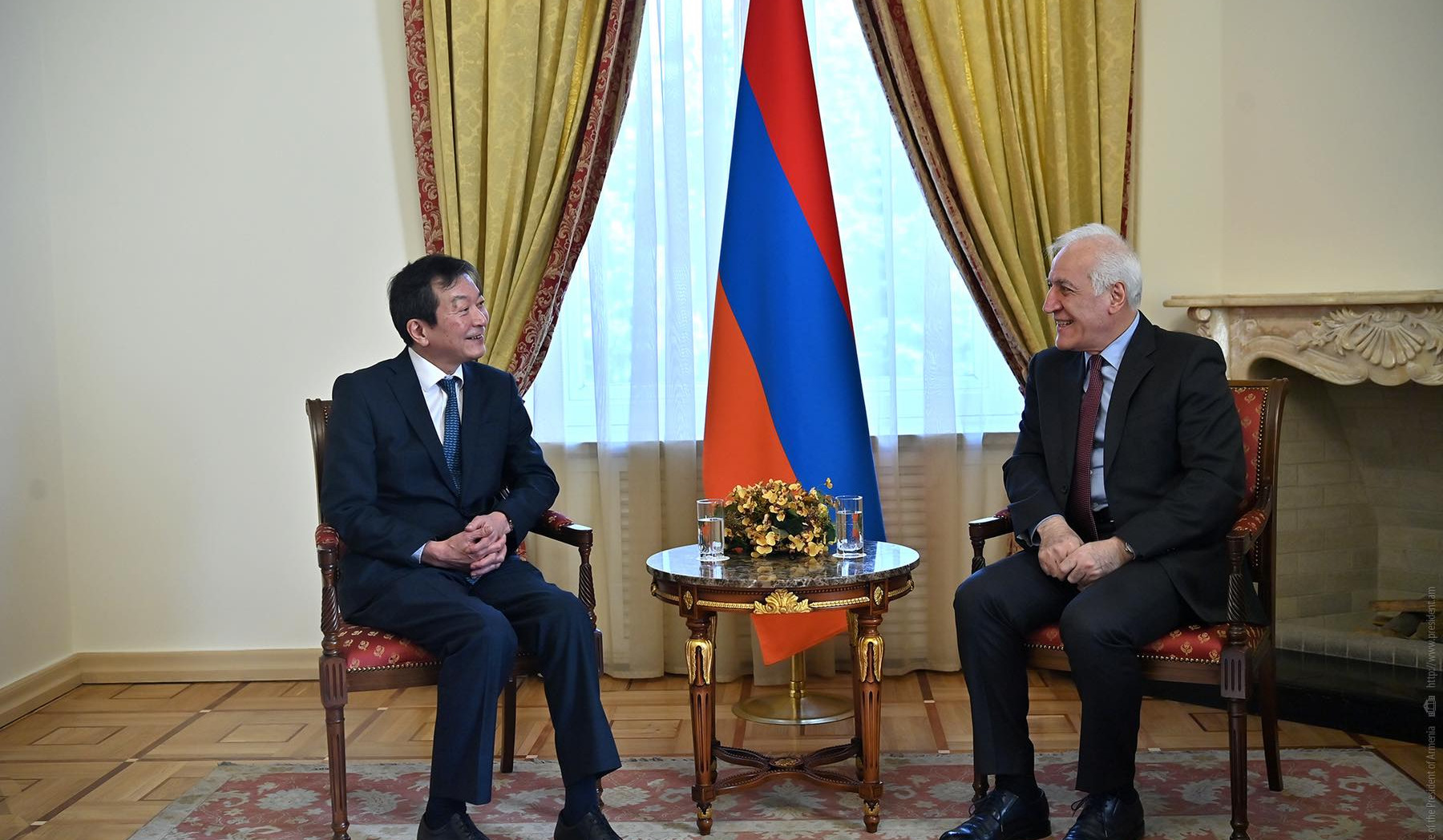 ՀՀ նախագահը և Ճապոնիայի դեսպանը քննարկել են երկու երկրի միջև գործընկերության հետագա զարգացման ուղիները