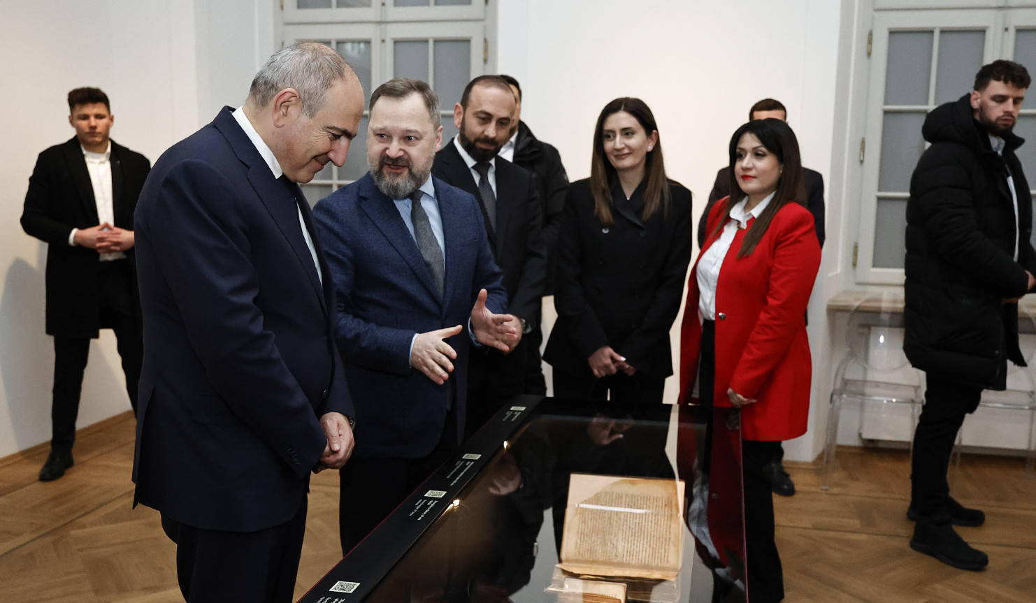 Վարչապետին է ներկայացվել Լեհաստանի ազգային գրադարանում պահվող Սկևռայի հայկական Ավետարանը