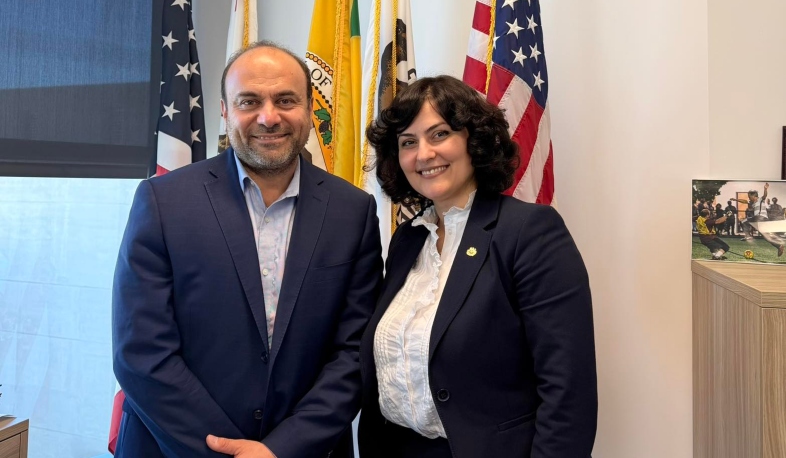 ՀՀ գլխավոր հյուպատոս Աննա Ավետիսյանը հանդիպել է Ադրին Նազարյանի հետ՝ քննարկելով Հայաստան–Կալիֆորնիա համագործակցությունը